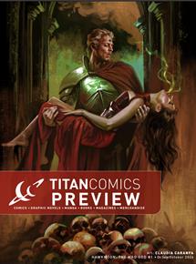 TITAN COMICS PREVIEW AUGUST 2026